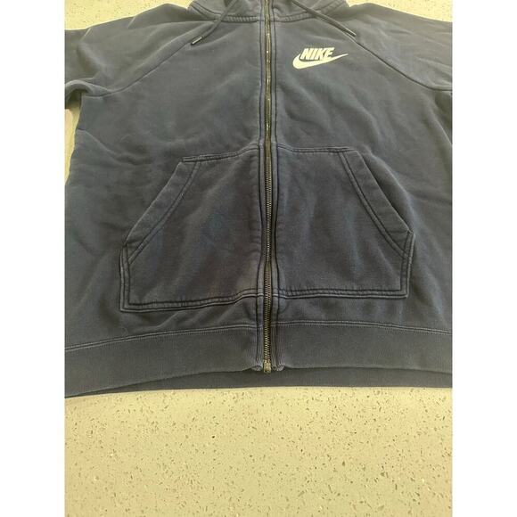 Nike Hoodie Womens Blue Sportswear Rally Fitness Training Size Medium - Picture 2 of 7